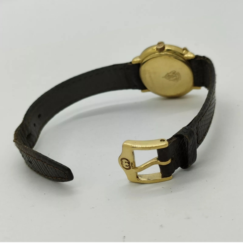 Gucci Watch 26mm Women's Gold X Brown - Picture 6 of 8